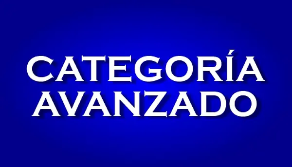 CATEGORÍA AVANZADO