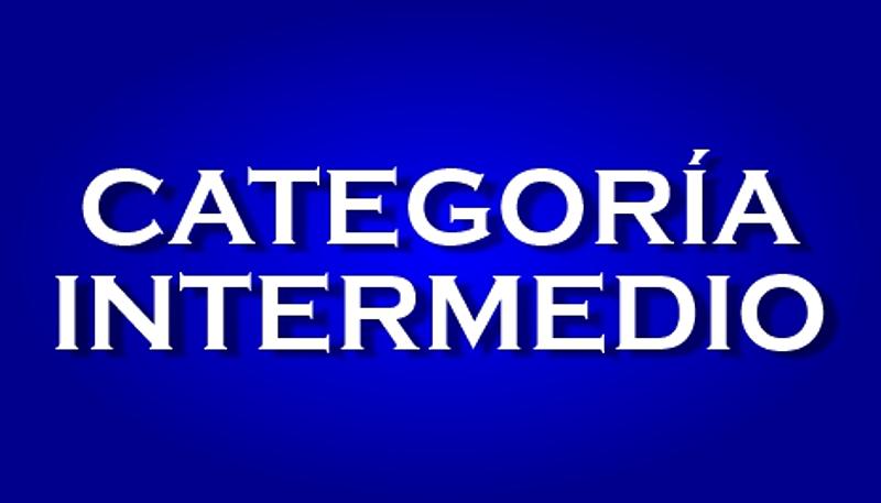 CATEGORÍA INTERMEDIO